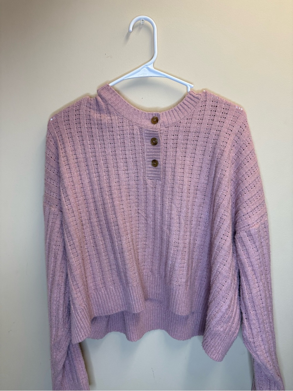 Pink Knit Sweater - Picture 2 of 2